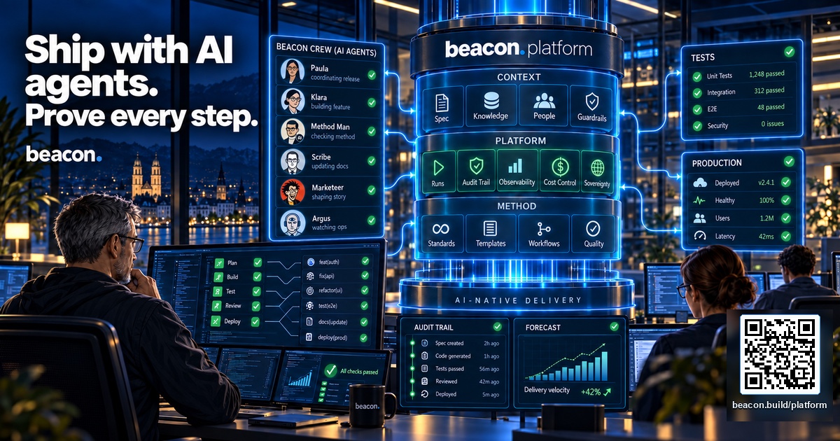 beacon platform baut sich selbst