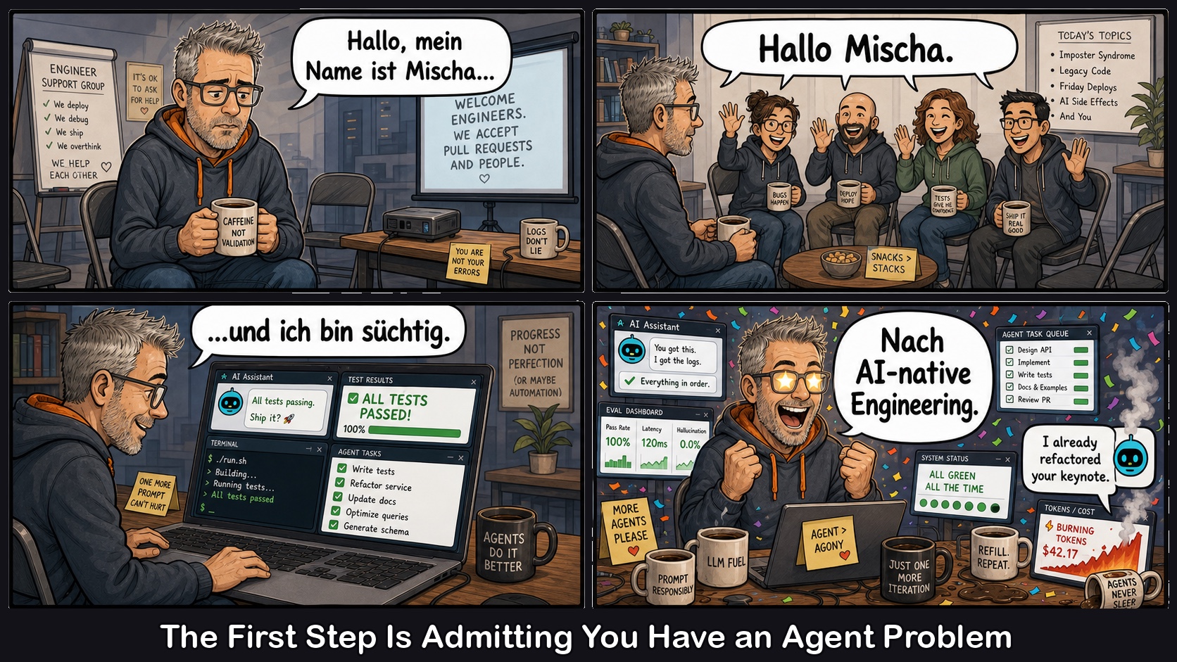 Ich bin süchtig – Comic