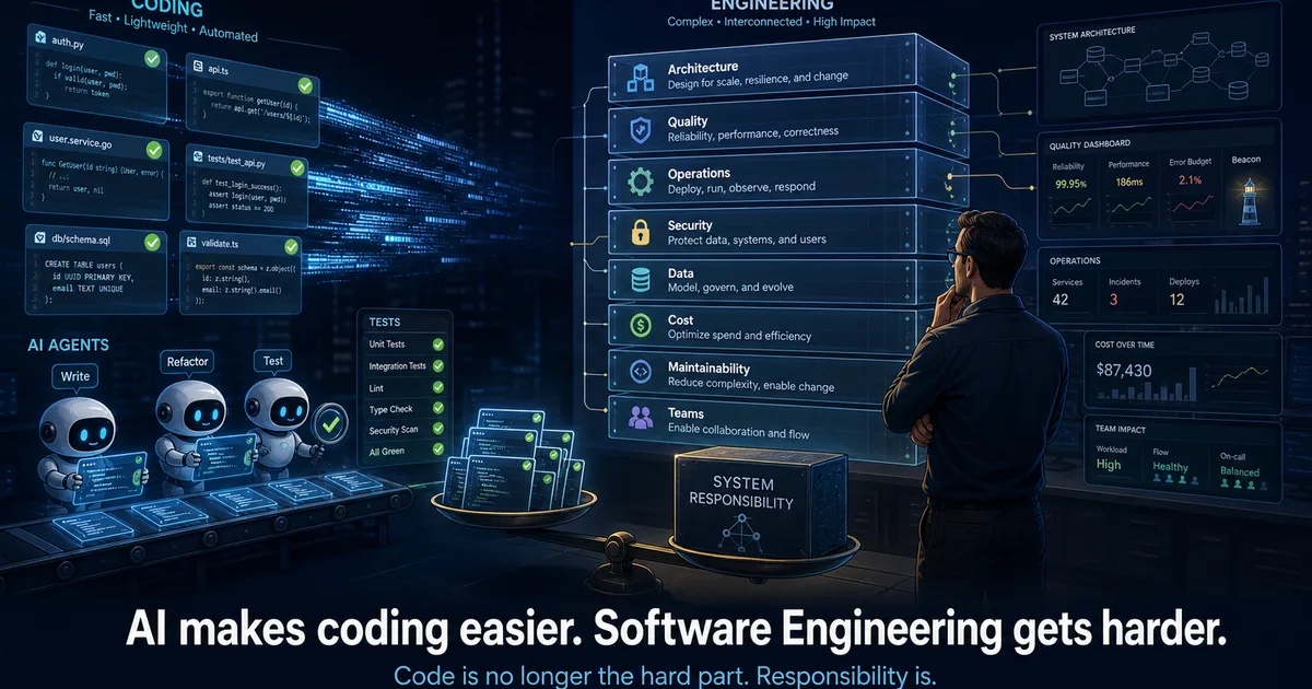 AI vereinfacht Coding – Software Engineering wird anspruchsvoller